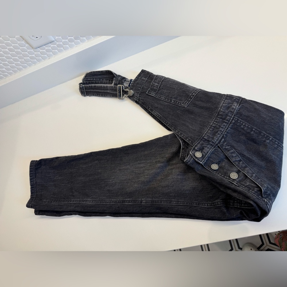 GAP Black Denim Women’s Overalls EUC - Picture 5 of 6